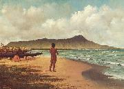 Elizabeth Armstrong Hawaiians at Rest France oil painting artist